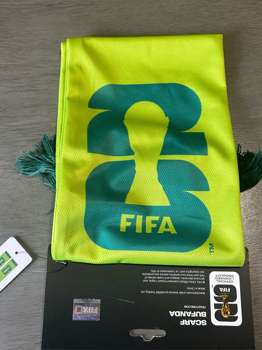 FIFA World Cup 2026 Mexico Scarf NWT Official Licensed